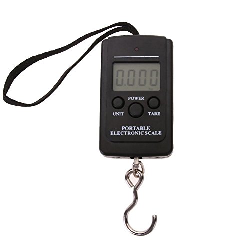 Preisvergleich Produktbild NAKASUFU LCD Mini Elektronische Waage Hanging Digital Luggage Weight Balance Steelyard