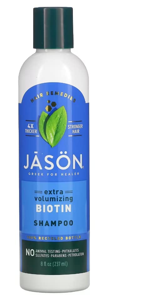 Thin to Thick Extra Volume Shampoo Jason Natural Cosmetics 8 oz Liquid