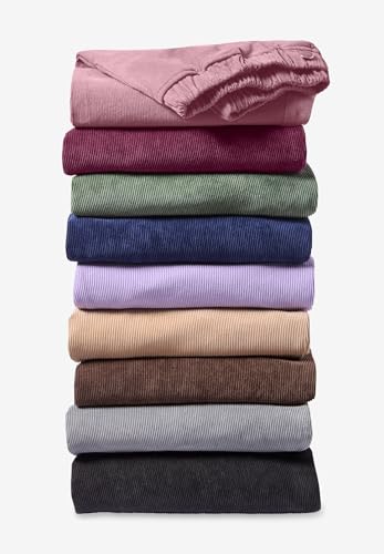 Woman Within Plus Size Petite 7-Day Corduroy Straight-Leg Pant - 20 W, New Khaki2