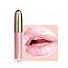 Sky Lipsticks MEIQING Women Glitter Waterproof Long Lasting Lip Gloss Bold Vivid Colorful Lipgloss Nude Glitter Shimmer Lipstick Lip Kit (#32)