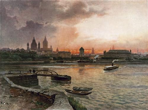 Cuadro en lienzo Magonza de Nicolai Astudin para transformar y decorar tu oficina, 60x90cm