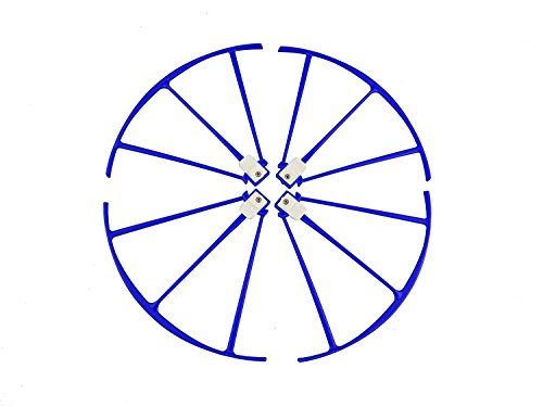 Fytoo Parts for SYMA X5UW X5UC Four-axis Aircraft Protection Ring & Rropeller & Landing Gear Spare Parts Blue Accessories - Thumbnail 3