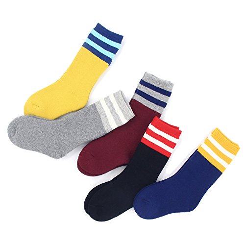 Boys Winter Warm Socks Kids Cotton Crew Socks Cartoon Bear Socks For Boys2