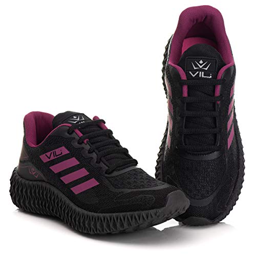 Combo 2 Pares Tênis Feminino Vili Para Caminhada Academia