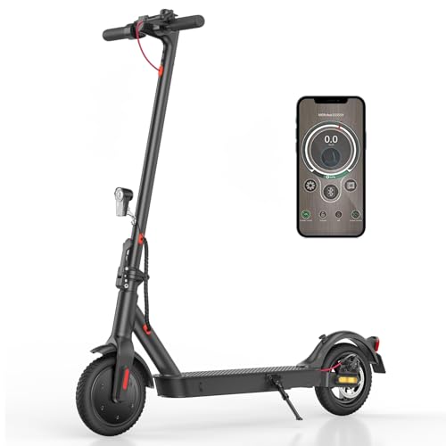 Patinete eléctrico con permiso de circulación máx. 33 km, carga de hasta 120 kg, LED, 20 km/h, motor de 350 W, doble sistema de frenado, suspensión doble, ligero, compacto y estable, para viajeros
