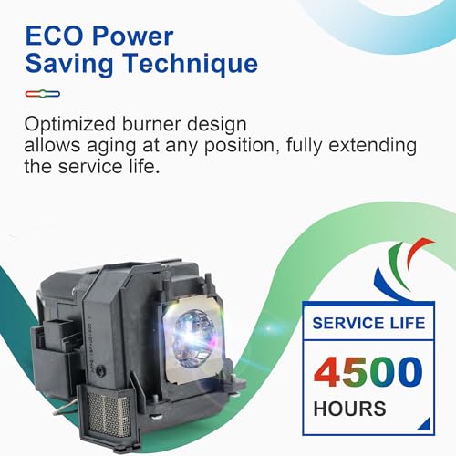 CTBAIER for Epson ELPLP91 Quality Replacement Projector lamp BrightLink 685Wi 695Wi PowerLite 680 685W 685Wi EB-680 EB-680S EB-685W EB-685Wi EB-685Ws EB-695Wi