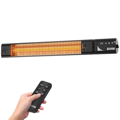 COSENG 1500W Infrared Patio Heater, IP65...