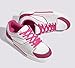 LUCKY STEP Women's Rhinestone Sneakers Sparkly Bling Glitter Wedding Tennis Shoes Fashion Casual Walking Comfortable Shiny Footwear(Fuchsia,6)