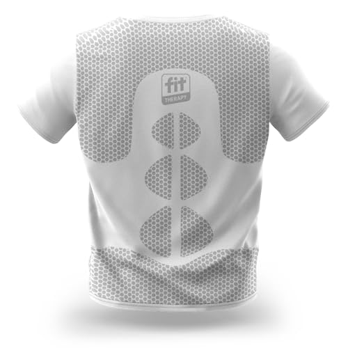 FIT THERAPY - Maglia Tecnica Unisex - Dispositivo Medico per Dolori Muscolari e Articolari Schiena, Cervicale, Spalle - Senza farmaci, Traspirante, Lavabile Fino a 300 Volte