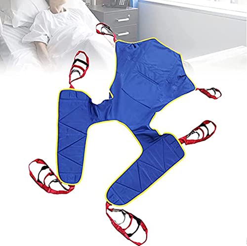 Arnés de Cuerpo Entero para Pacientes, arnés para Inodoro, Elevador de Pacientes, cinturón de Transferencia Resistente, arnés de poliéster Impermeable, para Silla de Ruedas, para Caminar, et