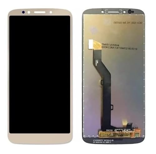 Tela Frontal Touch Display G6 Play / E5 XT1922 XT1944 Dourado ORIG