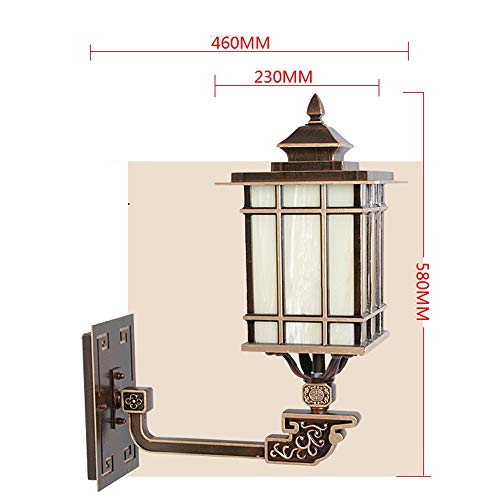 Éclairage Bloc Lampadaire et Applique Murale pour Escalier Classique - 8