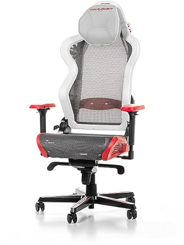 (l'originale Air R1S Sedia Gaming, Mesh, Bianco-Rosso-Nero-Grigio - Sedia gaming - Immagine 9