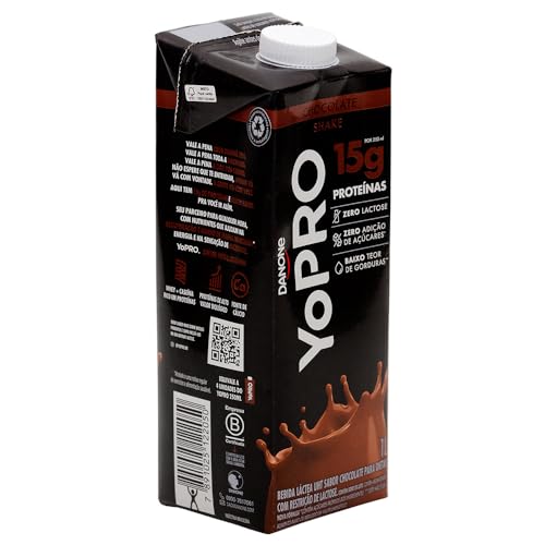 YoPRO Bebida Láctea UHT Chocolate 15g de proteínas 1L