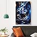 SIPMAN Solo Leveling Anime Canvas Print Home Decorations Posters For Room Aesthetic Wall Art Poster Unframe 12x18inch(30x45cm)