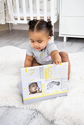 Little Blossoms Vintage Five Year Memory Book With Ink Pad, Babyprints Handprint And Footprint Making Kit, Newborn Milestone Journal, Gift For New And Expecting Parents #TOP5