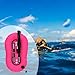 kowaku Diving Snorkeling Donut Wing Single Tank,Scuba BCD Set Accessory,BCD Buoyancy Compensator,for Underwater,Outdoor,Snorkeling, Pink