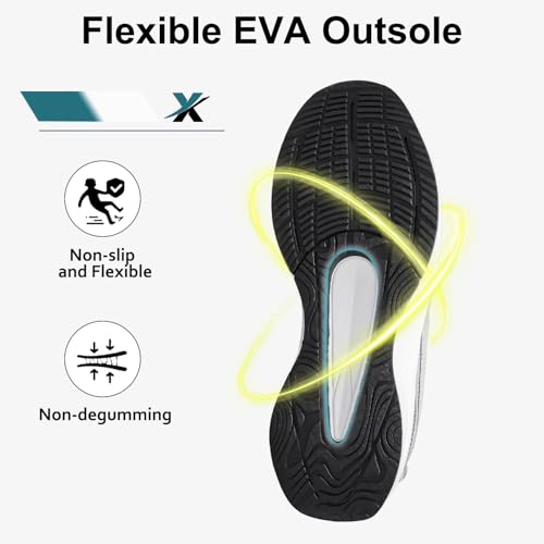 Image of BQQ Men's Walking Shoes Lightweight Breathable Running Sneakers Comfortable Tennis Athletic Shoes for Gym, Workout & Daily Wear