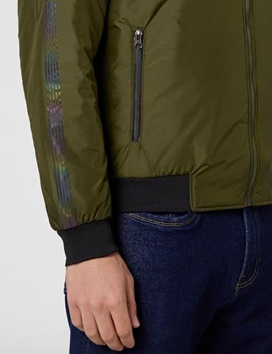 Image of Qube By Fort Collins Men's Polyester Standard Length Regular Fit Lightweight Winter Jacket - Sporty, Stylish & Warm Outerwear for Cold Weather