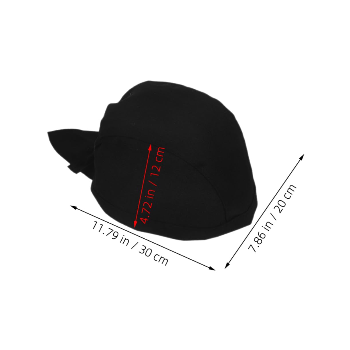 12piezas Gorros de Chef Unisex con Lazo la Espalda Gorros de Cocinero para Hombre y Mujer Transpirables para Uso Restaurante