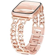 Sparkly Diamond Cutting Chain Rose Gold