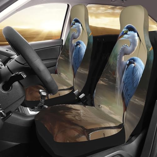 Housse de siège avant universelle Heron pour voiture berline lot de 2