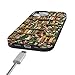 Casely iPhone 15 Case | Book Nook | Floral Library | Compatible with MagSafe | Bold Protective Design