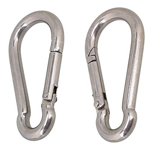 Image of Stainless Steel Punching Bag Extension Chain with 8MM SNAP Hook (8mm, 8Feet Length) | Steel Chain