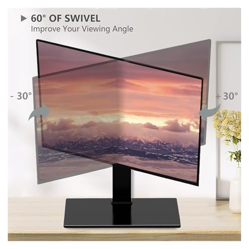 Soporte móvil para TV con ruedas, ajustable y universal miniatura 6