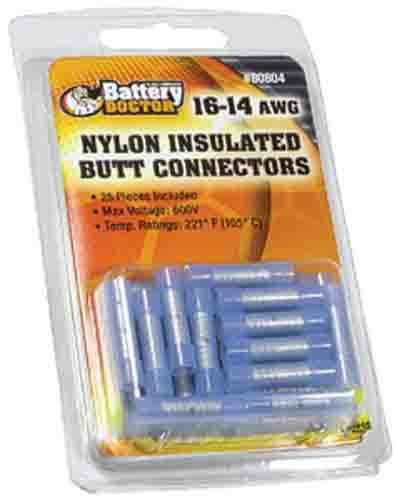 WirthCoEngineering 80804 Nylon Butt Connector, 25 Pack
