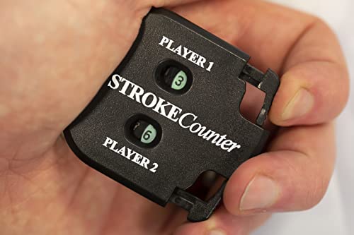 LONGRIDGE Golf 2 Player Stroke Counter 2-hráčský počitadlo úderů - černé