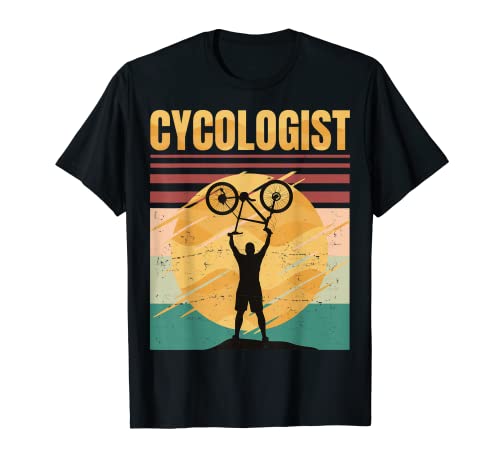 Cycologist- Bike - Bicycle Ride Hobby Race - Retro Vintage - T-Shirt