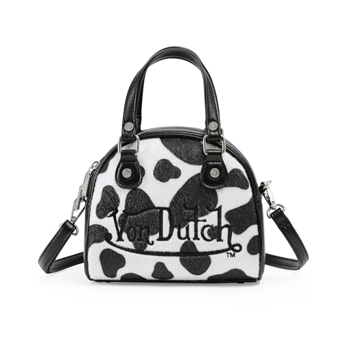 Von Dutch �~�j�{�E�����O�o�b�O ���v�����g | 6.85�C���` �r�[�K�����U�[ �N���X�{�f�B ���S����A�g�b�v�n���h��&�W�b�p�[�|�[�`�t��, ���̃v�����g�u���b�N�ƃz���C�g�B, Mini