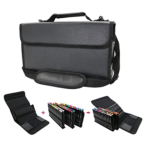 YOUSHARES 80 Slot Lip Gloss Organizer – Large Capacity Lipstick Holder for LipSense, EyeSense & Other Similar Tubes of SeneGence (Black)