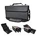 YOUSHARES 80 Slot Lip Gloss Organizer - Large Capacity Lipstick Holder for LipSense, EyeSense & Other Similar Tubes of SeneGence (Black)