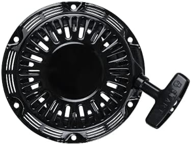 Recoil Starter Assembly for Powermate PWLE0799.1 Lawn Edger, Easy Pull Replacement, Durable Metal, Aftermarket