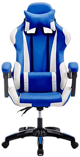 Silla de oficina ergonómica para juegos con respaldo ajustable y altura del asiento para mayor comodidad durante largas sesiones de trabajo o juego