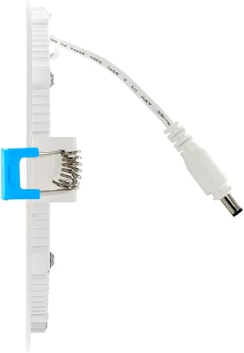 Miniatura 4 de Euri Lighting DLC6S-2040e - Lámpara descendente circular ultrafina regulable de 6 pulgadas, 12 W (100 W igual), 900 lm, 4000 K (blanco brillante),