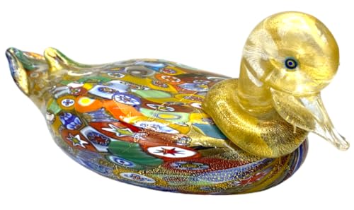 Canard en verre de Murano véritable pour sublimer une déco terne