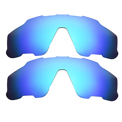 Verres polarisés Oakley Jawbreaker bleus écran rechange sport cyclisme
