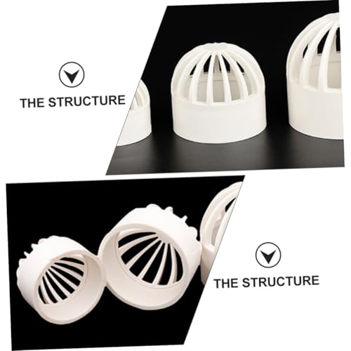 Happyyami 2pcs PVC Cubierta Permeable para Filtros de Pecera miniatura 7