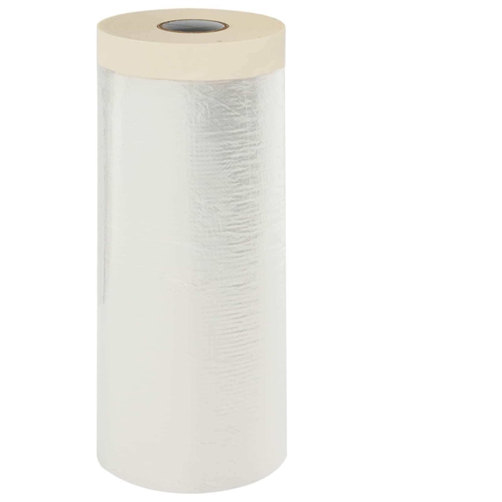 vidaXL Hoja de Polvo con Cinta Adhesiva 12 uds. Transparente HDPE