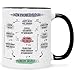 Bedruckte Tasse mit Spruch - Dein Problemlöser - Lustige Geschenke - Geschenk für Mama Papa Freunde Geburtstag Valentinstag Weihnachten - für Männer & Frauen - für Sie & Ihn - Farbe: Schwarz & Weiß