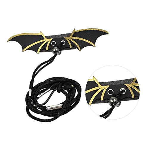 Popetpop Hamster Accessories Hamster Leash Reptile Harness And Leash Adjustable Lizard Leash Bearded Dragon Wing Leash Animal Clothing Leashes Lizard Harness Lizard Accessories #TOP26