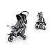Smoby Robin Trike-Triciclo Pieghevole, 741300, Grigio
