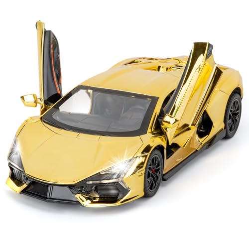Modelo de coche Lambo Revuelto escala 1:24 miniatura 1