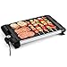 Produktbild Elektrogrill 1800W Tischgrill Grillfläche,Teppanyaki Grill Temperaturen Bis 200 °C Stufenlos Einstellbar, Fettablaufrinne, Antihaftbeschichtung, 2000 Watt