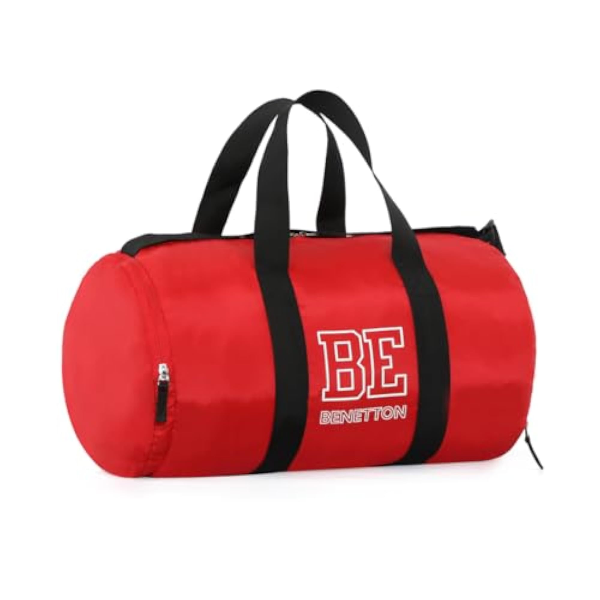 Drew Polyester Gym Bag Duffel for Unisex, Red
