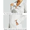 Willit Women's UV Shirts UPF 50+ Long Sleeve Sun Protection Jacket Hooded SPF Shirts with Pockets White M