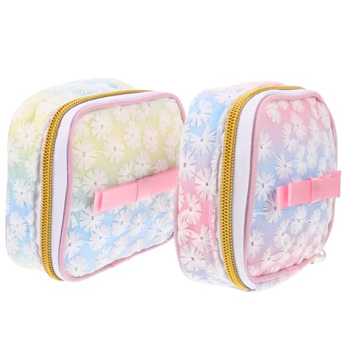 FOYTOKI Sanitary Napkin Bag Set Menstrual Travel Pouch Disposal Bags for Teen Period Kit Random Color